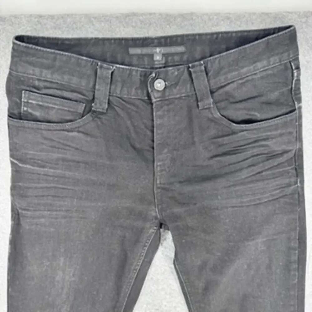 No ID. Japanese Jeans Mens Black Size 3 Large 32